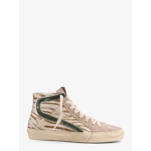 Golden Goose Deluxe Brand Women Slide Classic Suede And Pony Skin Sneakers
